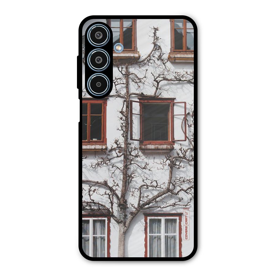 Tree House Metal Back Case for Galaxy M35