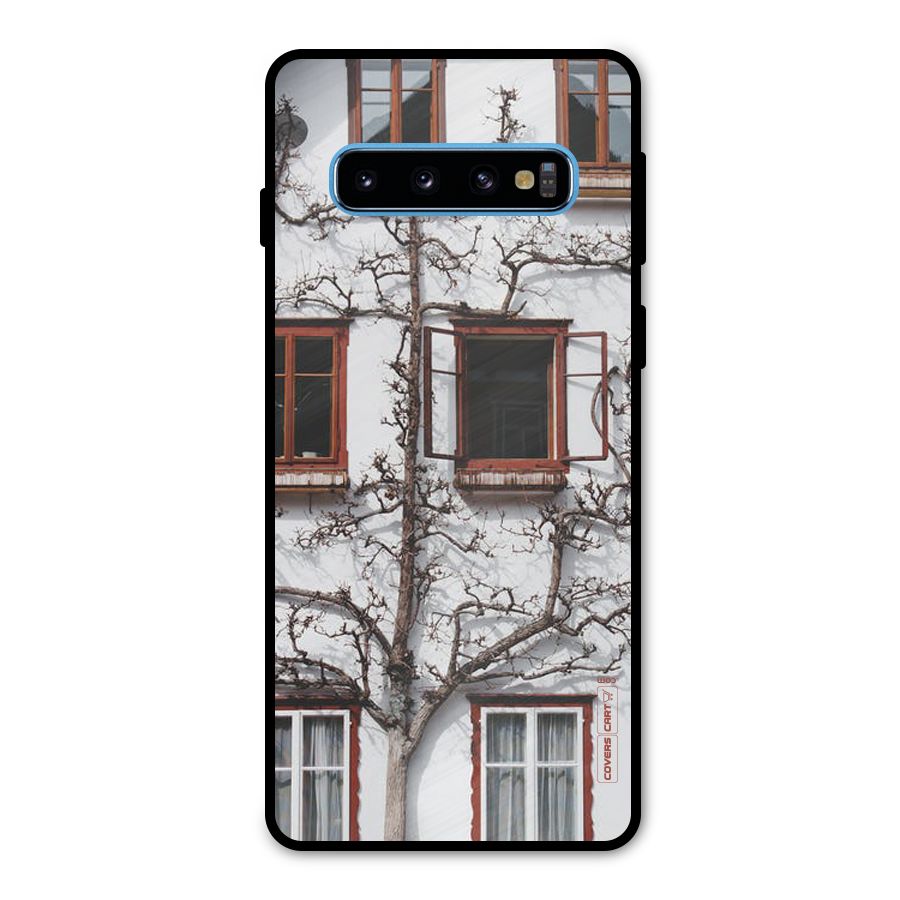 Tree House Metal Back Case for Galaxy S10