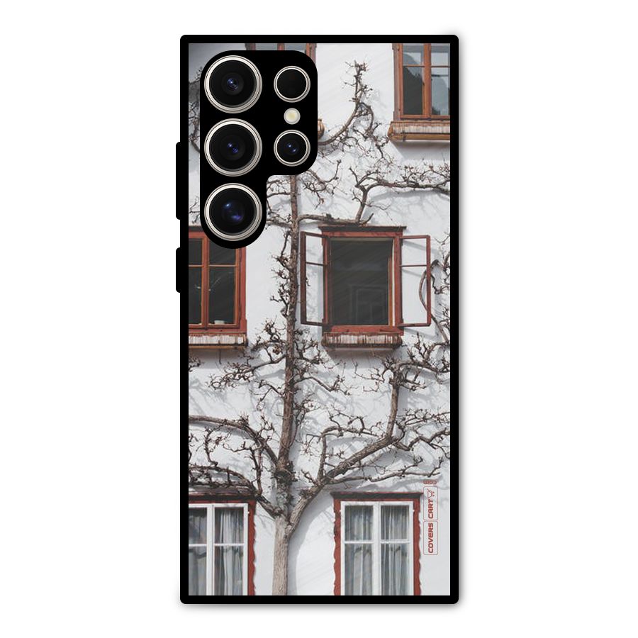 Tree House Metal Back Case for Galaxy S24 Ultra
