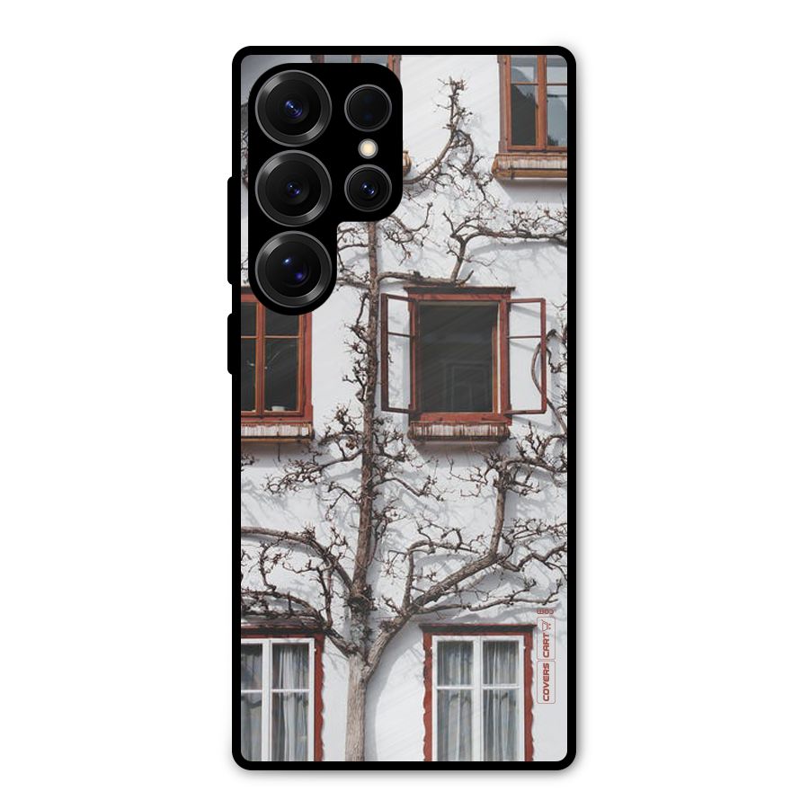 Tree House Metal Back Case for Galaxy S25 Ultra