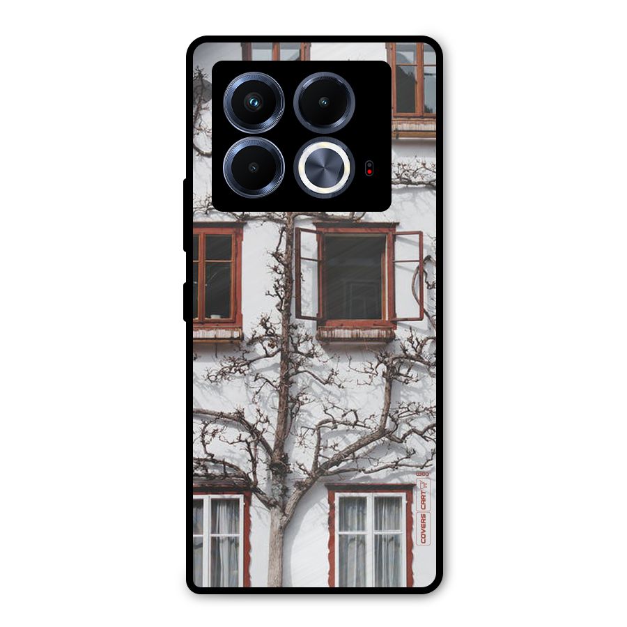 Tree House Metal Back Case for Infinix Note 40 5G