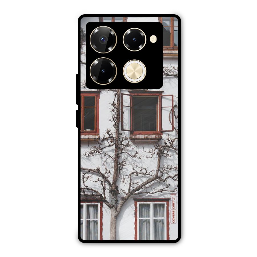 Tree House Metal Back Case for Infinix Note 40 Pro