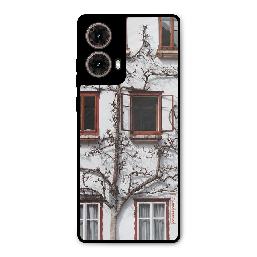 Tree House Metal Back Case for Moto G85
