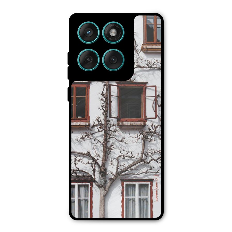 Tree House Metal Back Case for Motorola Edge 60