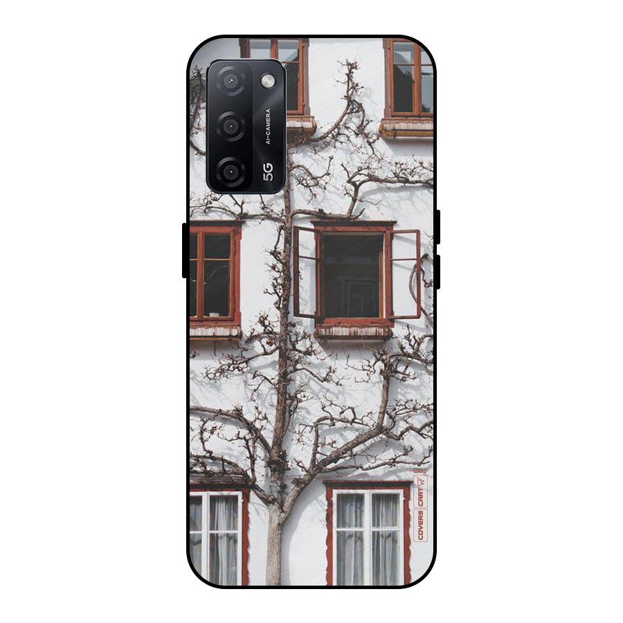 Tree House Metal Back Case for Oppo A53s 5G