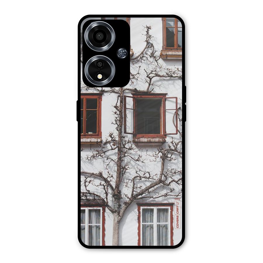 Tree House Metal Back Case for Oppo A59