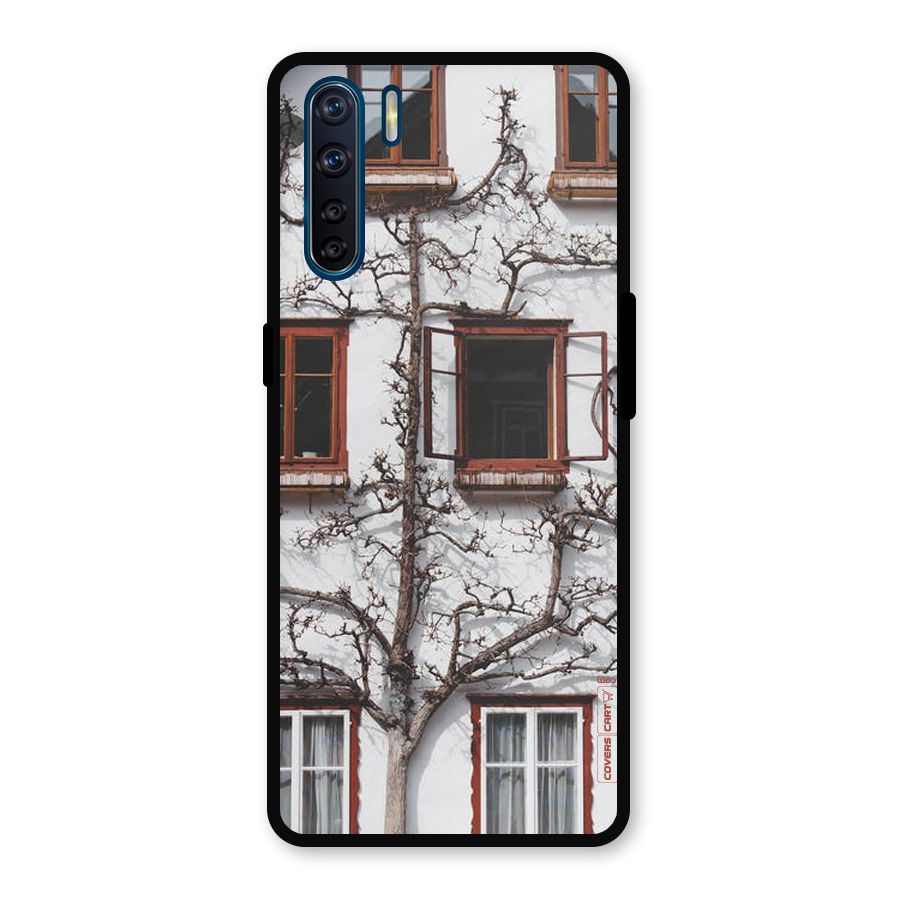 Tree House Metal Back Case for Oppo F15