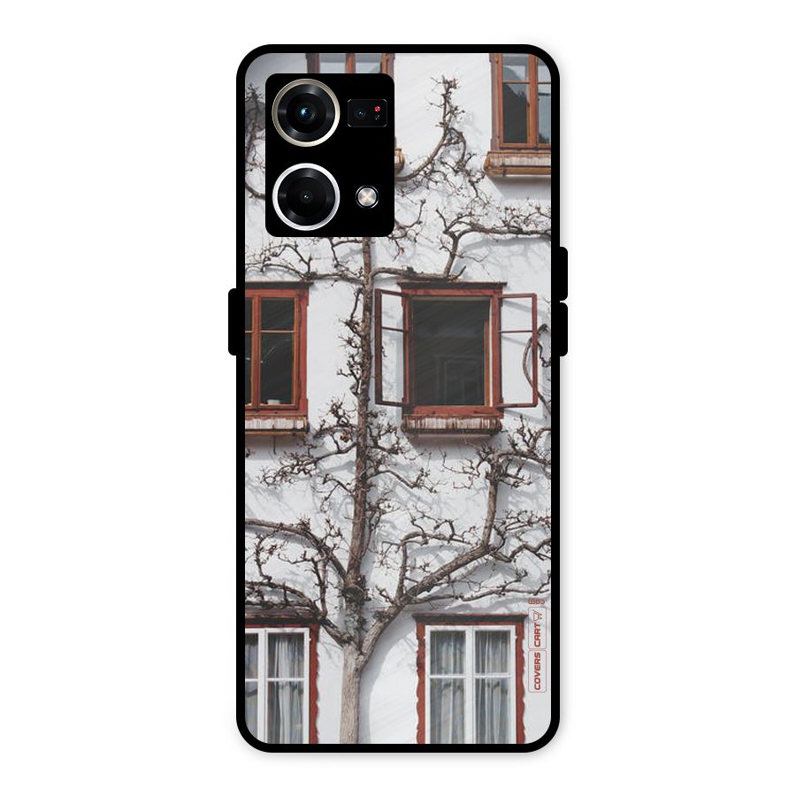 Tree House Metal Back Case for Oppo F21 Pro 4G