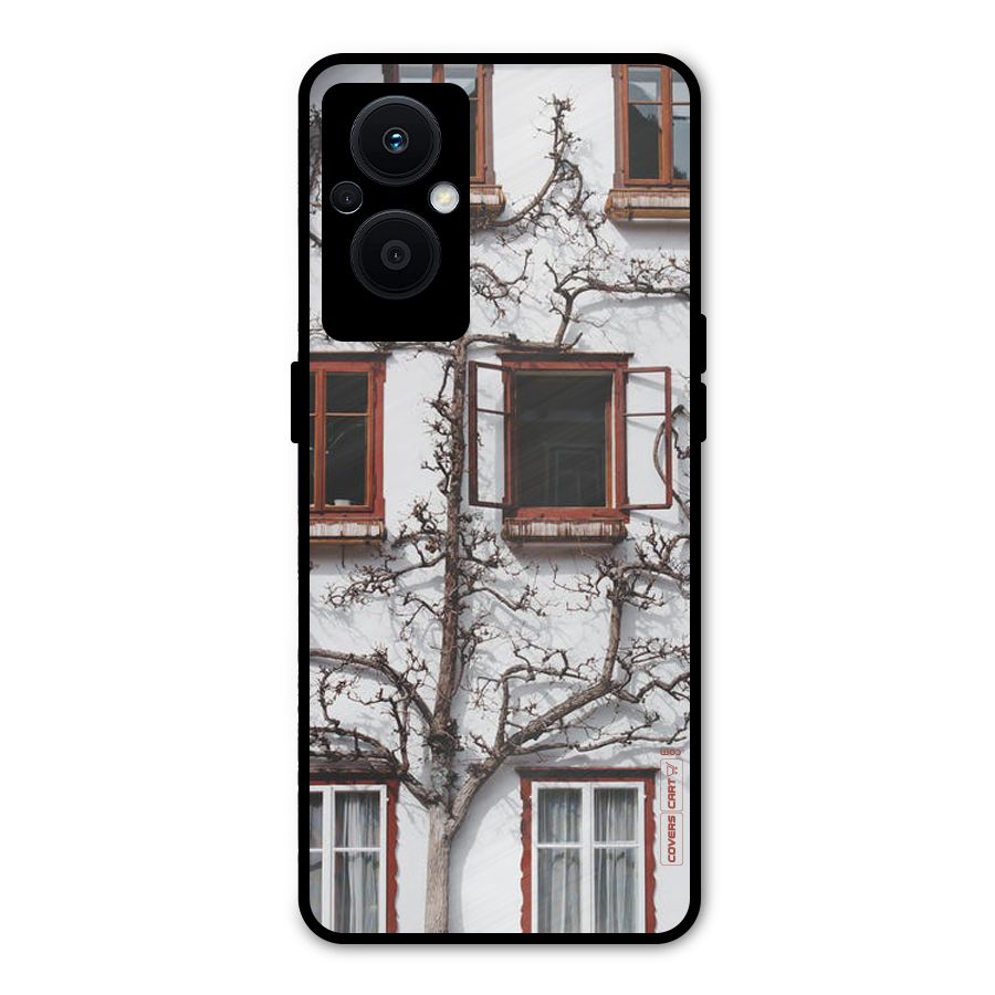 Tree House Metal Back Case for Oppo F21 Pro 5G