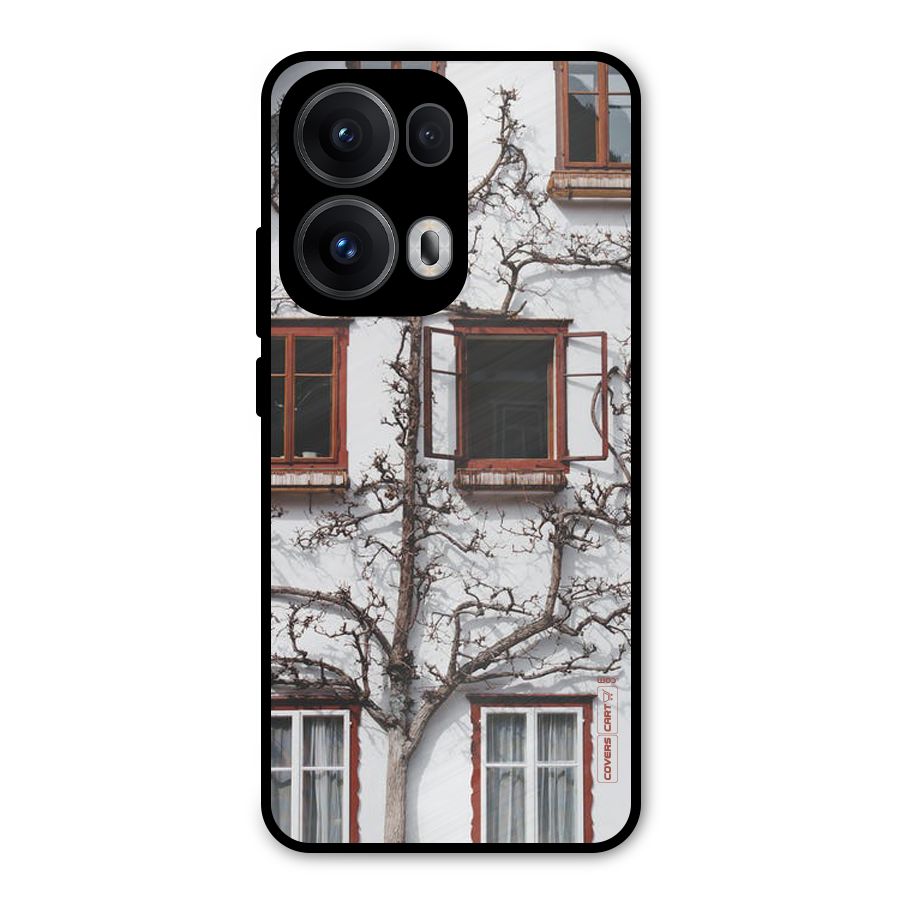 Tree House Metal Back Case for Oppo Reno13 Pro