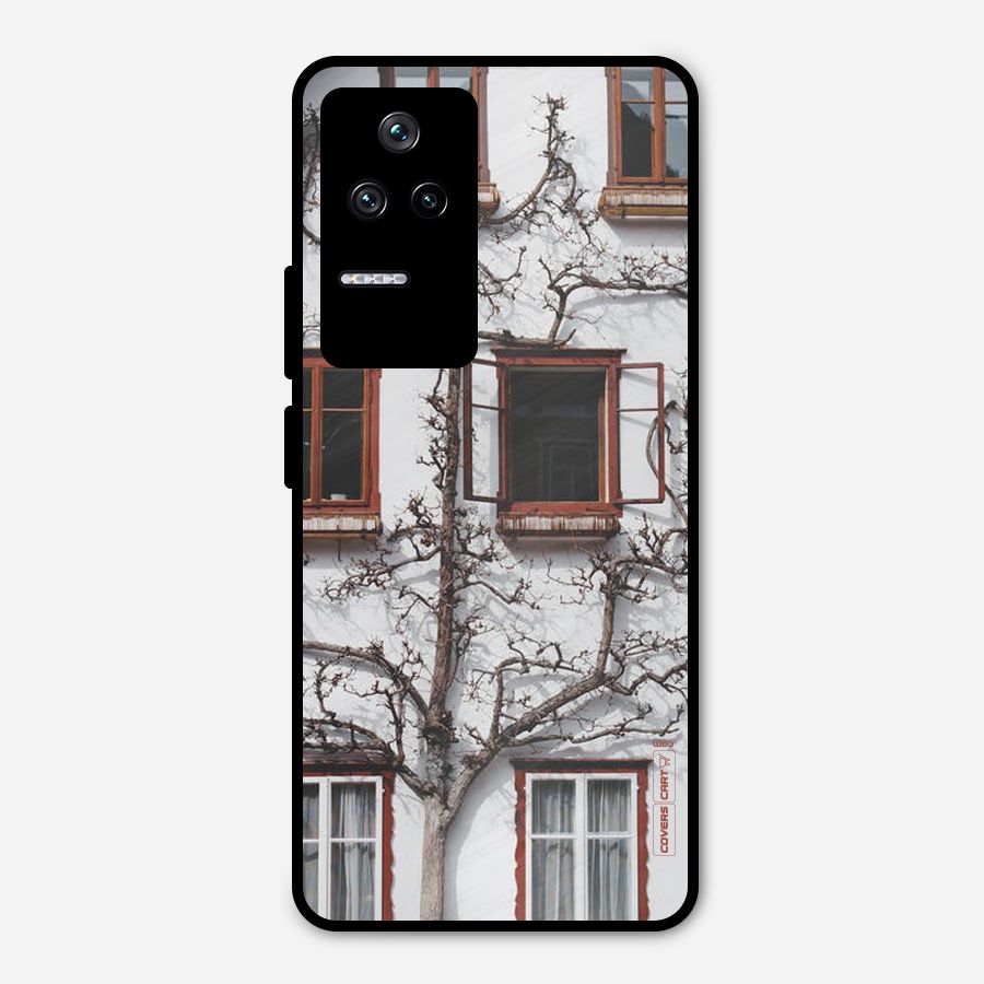 Tree House Metal Back Case for Poco F4 5G