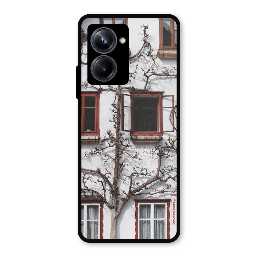 Tree House Metal Back Case for Realme 10 Pro
