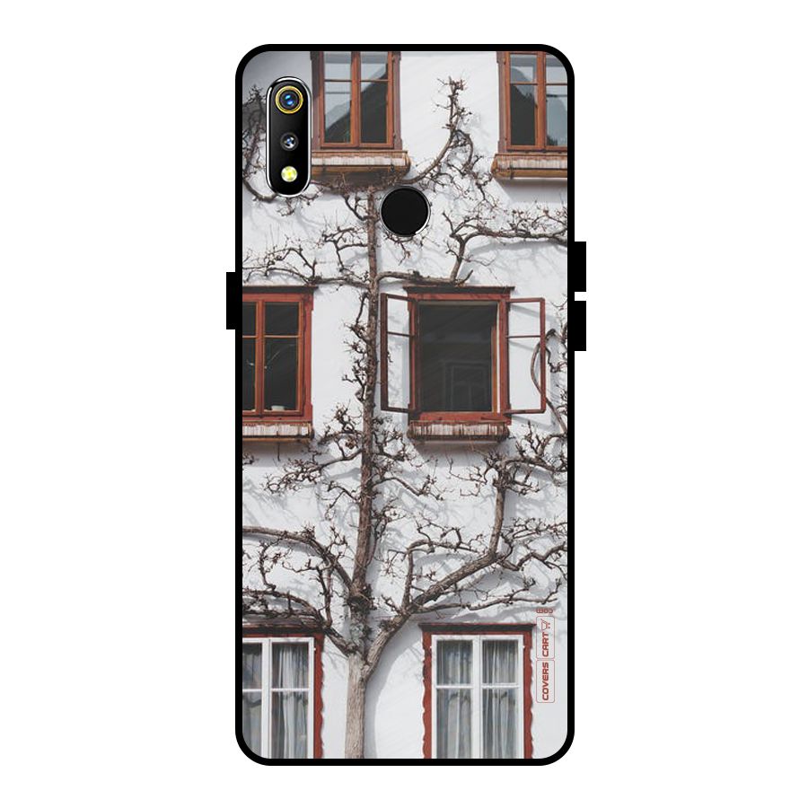 Tree House Metal Back Case for Realme 3i