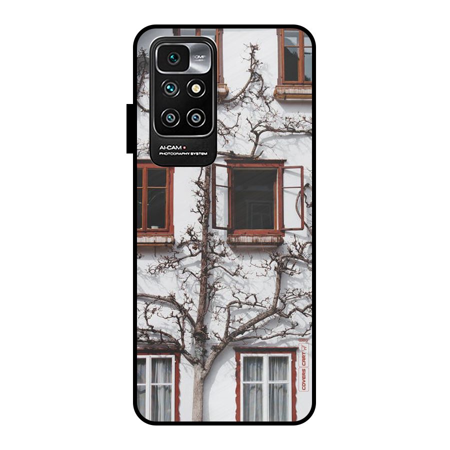 Tree House Metal Back Case for Redmi 10 Prime