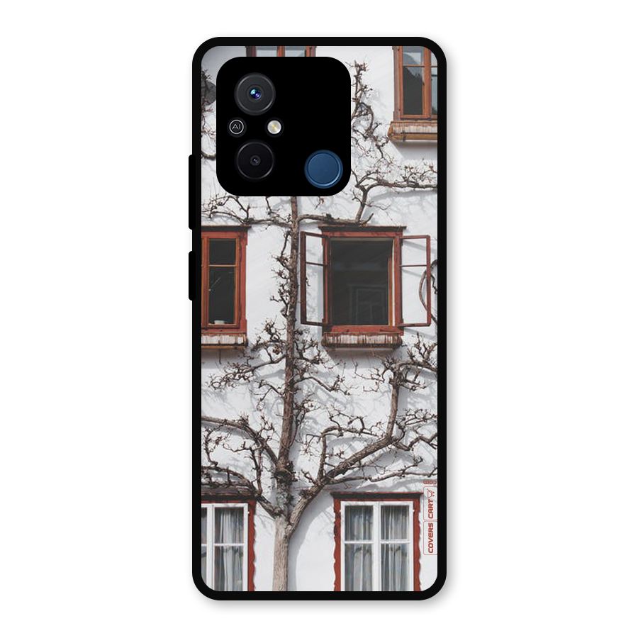 Tree House Metal Back Case for Redmi 12C