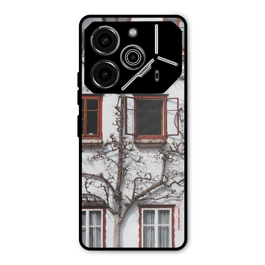 Tree House Metal Back Case for Tecno Pova 6 Pro