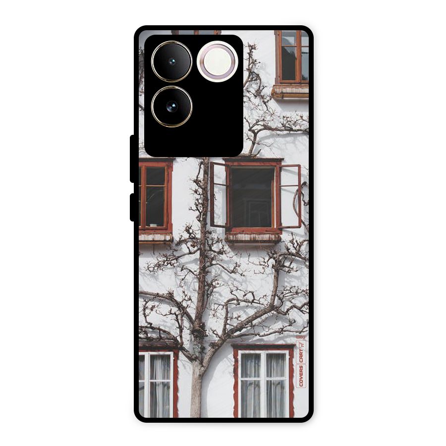 Tree House Metal Back Case for Vivo T2 Pro