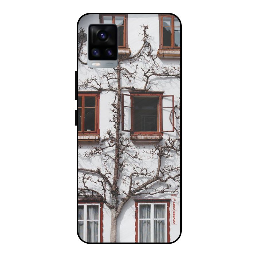 Tree House Metal Back Case for Vivo V20 2021
