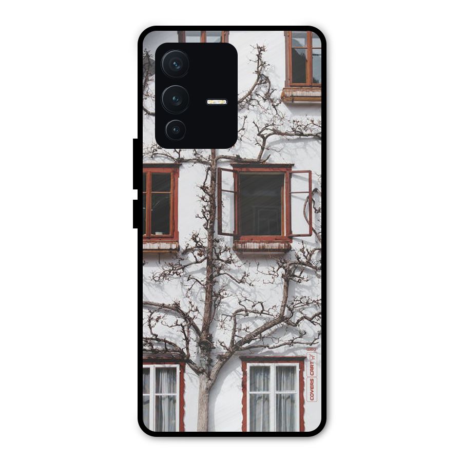 Tree House Metal Back Case for Vivo V23 Pro