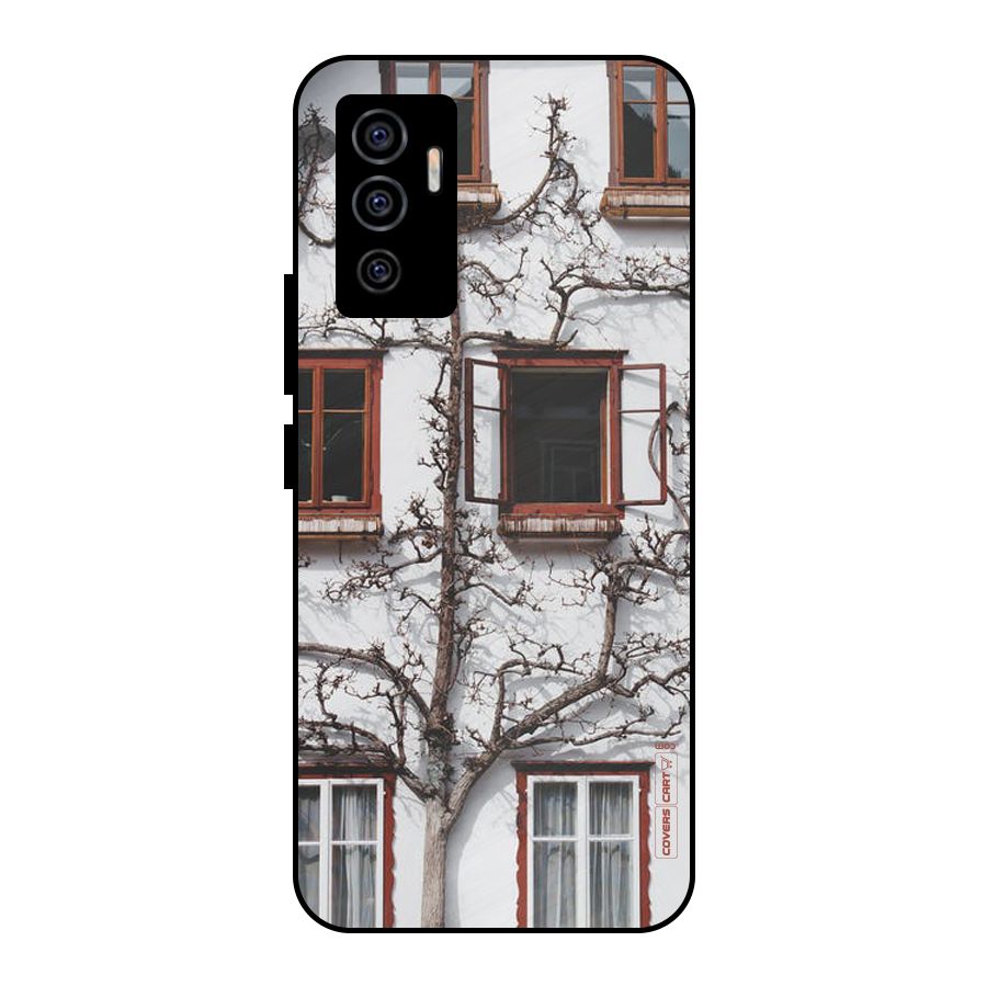 Tree House Metal Back Case for Vivo V23e