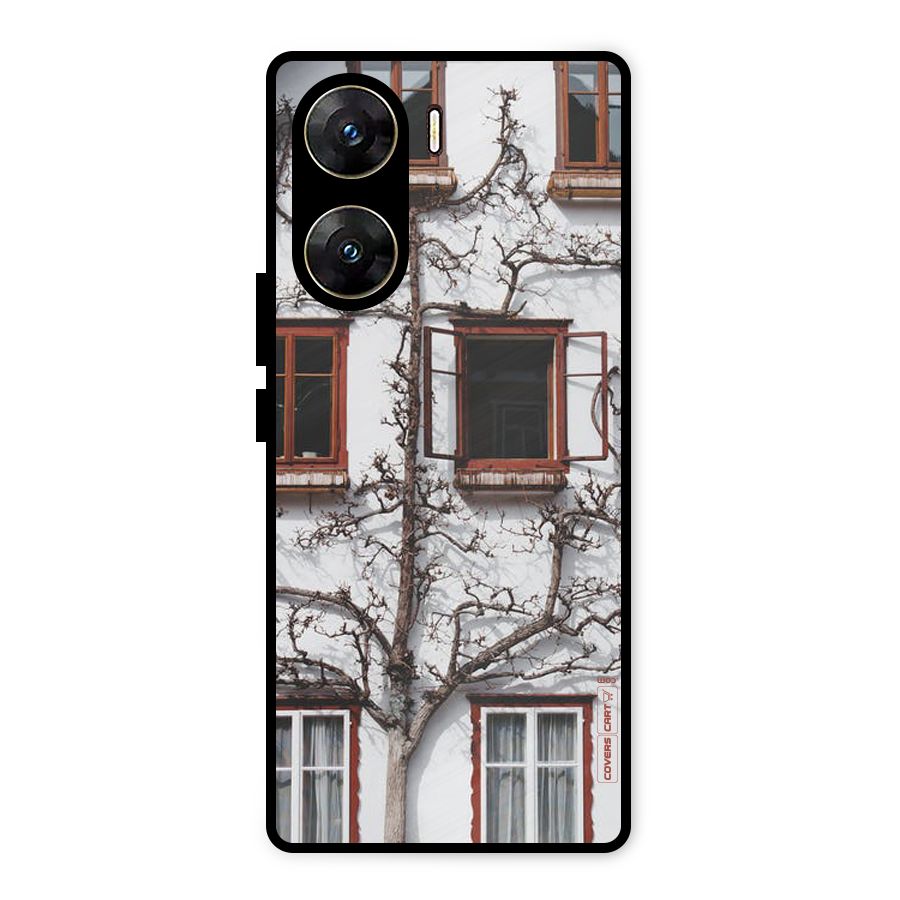 Tree House Metal Back Case for Vivo V29e