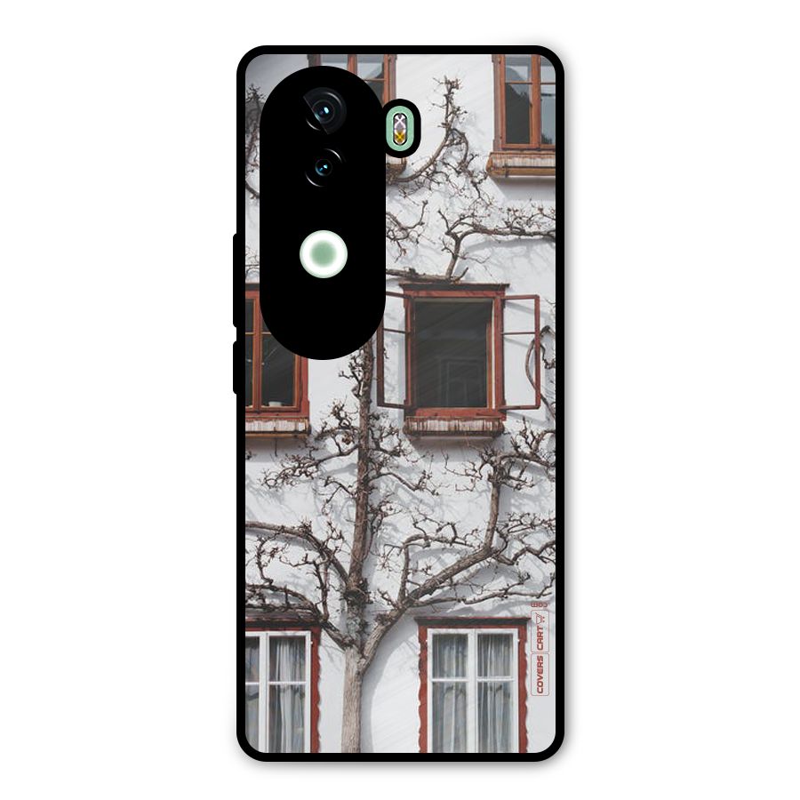 Tree House Metal Back Case for Vivo V40e
