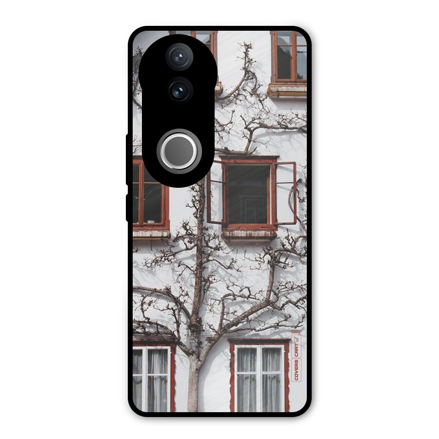 Tree House Metal Back Case for Vivo V50e