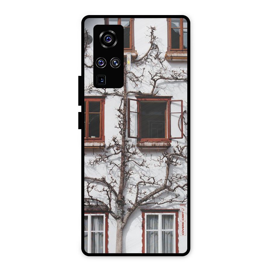 Tree House Metal Back Case for Vivo X50 Pro