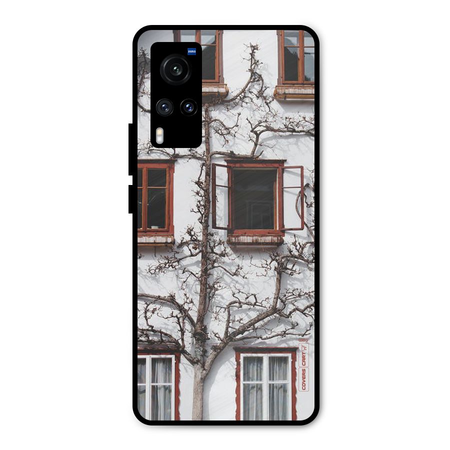 Tree House Metal Back Case for Vivo X60