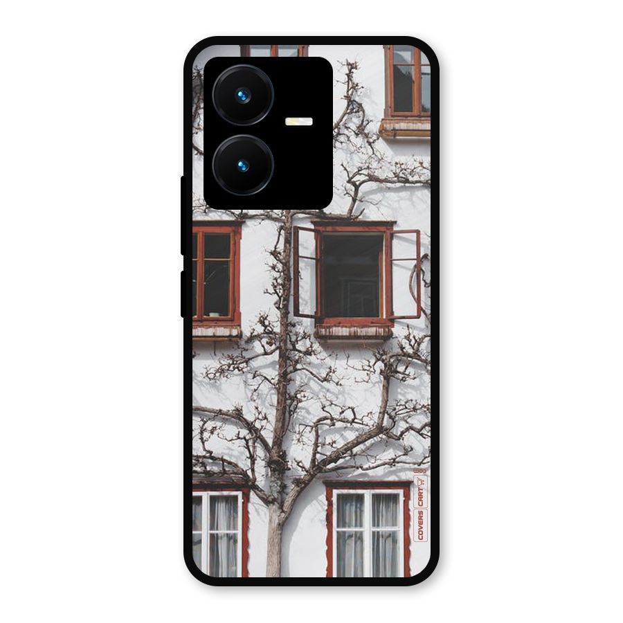 Tree House Metal Back Case for Vivo Y22