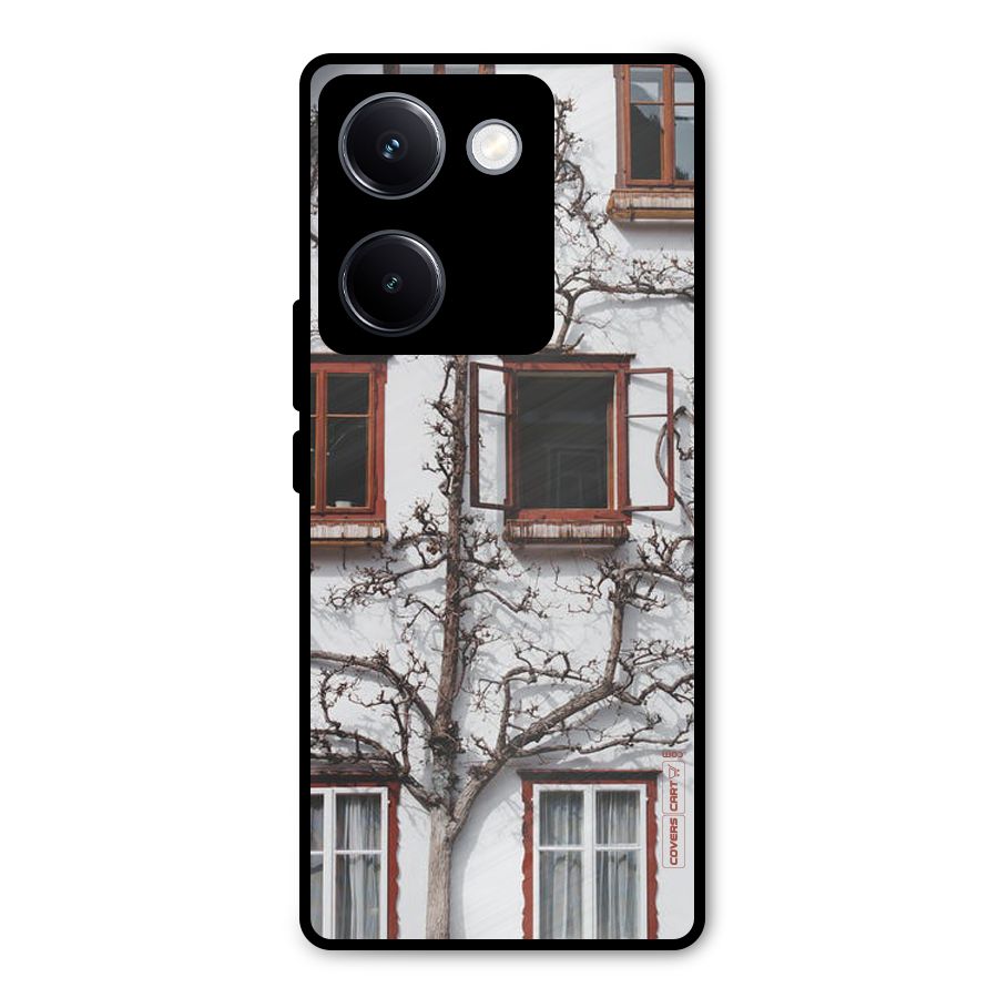Tree House Metal Back Case for Vivo Y300 Plus