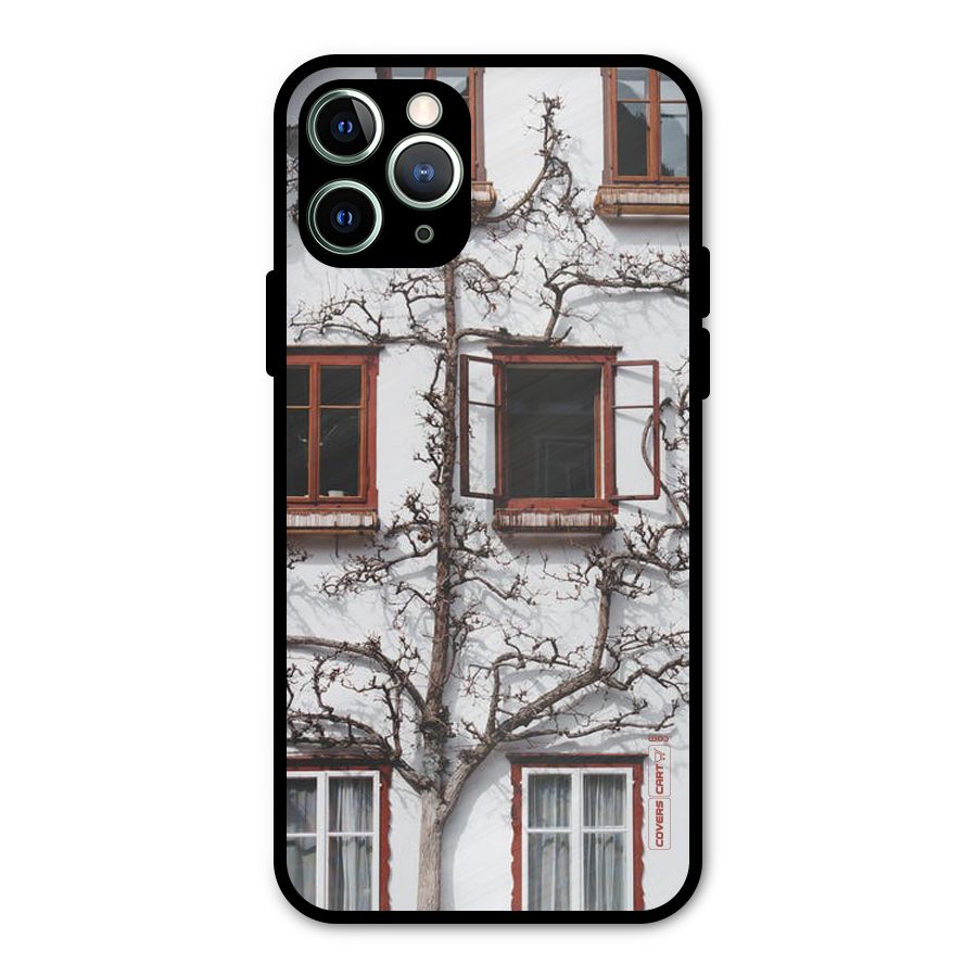 Tree House Metal Back Case for iPhone 11 Pro Max