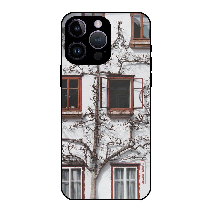 Tree House Metal Back Case for iPhone 14 Pro Max