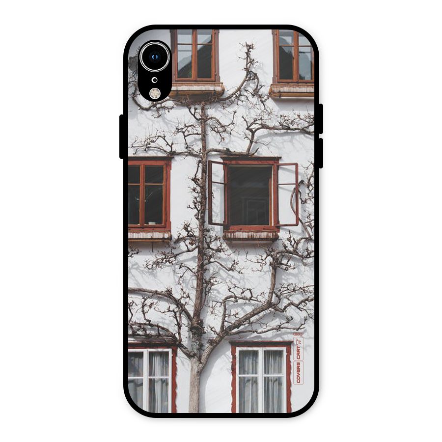 Tree House Metal Back Case for iPhone XR