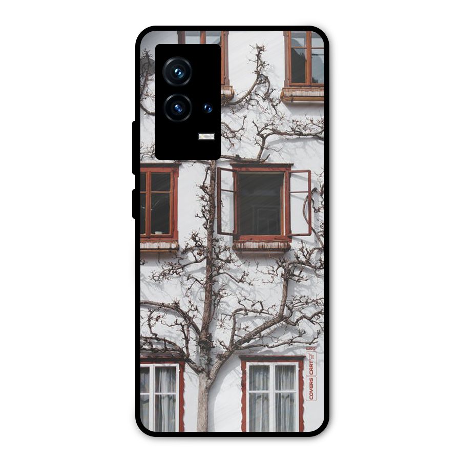Tree House Metal Back Case for iQOO 9 5G