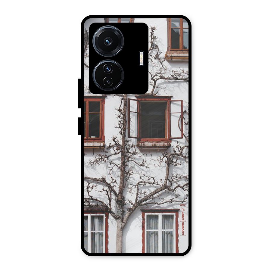 Tree House Metal Back Case for iQOO Z6