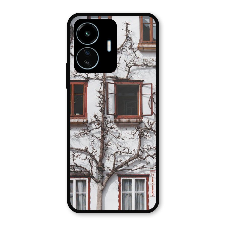 Tree House Metal Back Case for vivo iQOO Z6 Lite 5G
