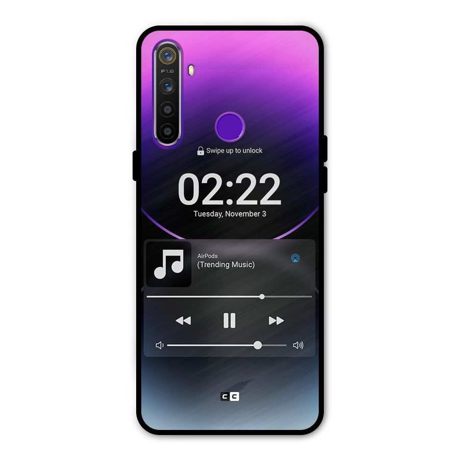 Trending Music Glass Back Case for Realme 5s