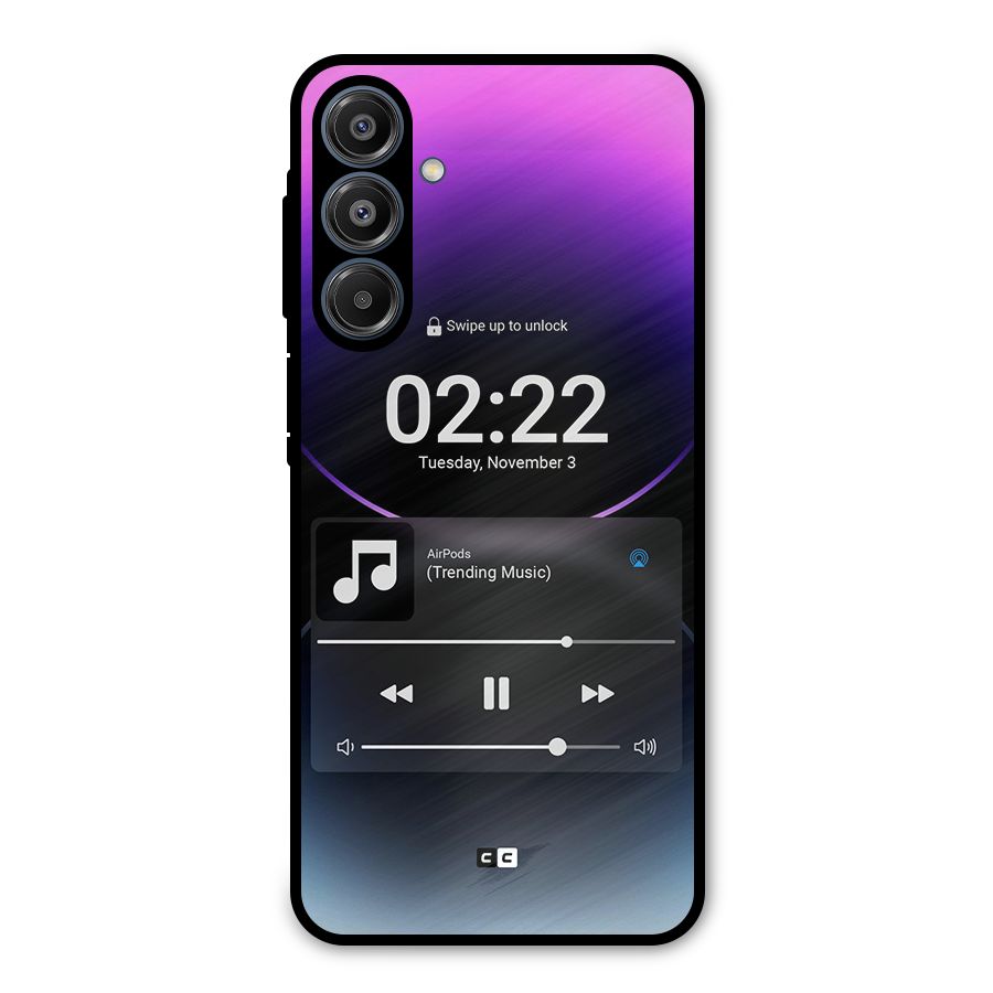 Trending Music Metal Back Case for Galaxy A16 5G
