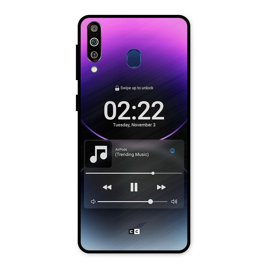 Trending Music Metal Back Case for Galaxy M30