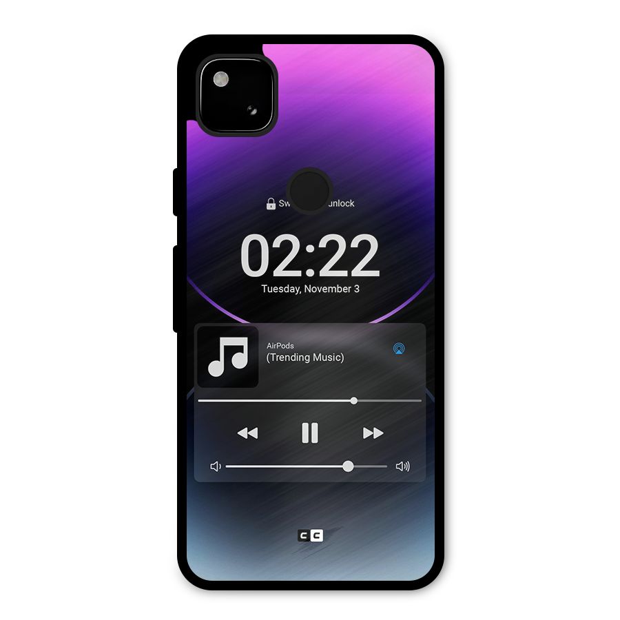 Trending Music Metal Back Case for Google Pixel 4a