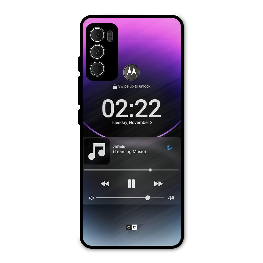 Trending Music Metal Back Case for Moto G60