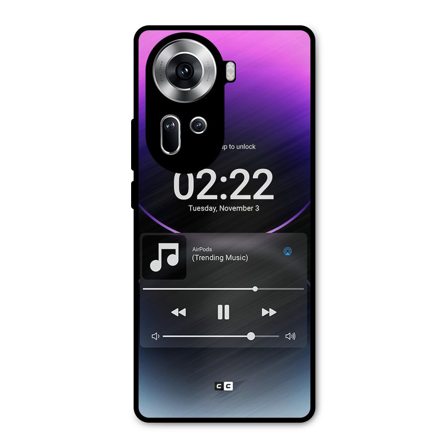 Trending Music Metal Back Case for Oppo Reno11 5G