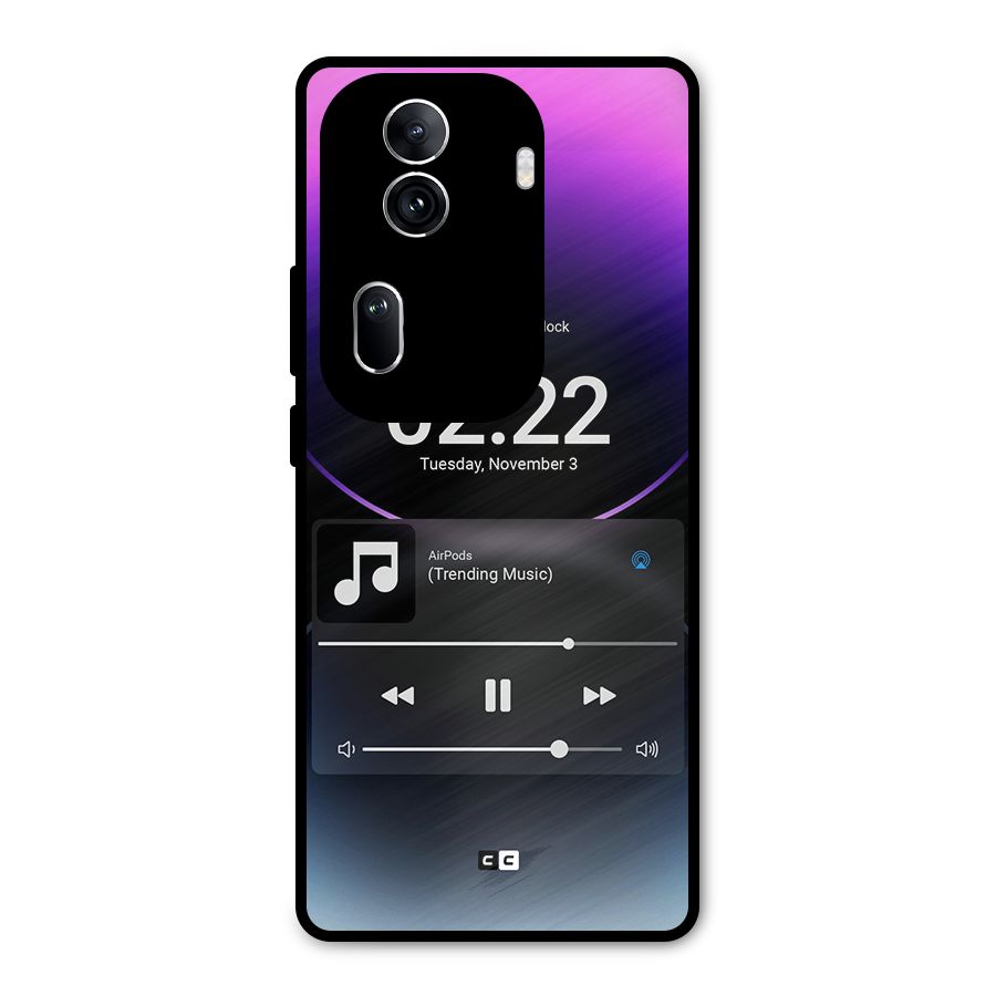 Trending Music Metal Back Case for Oppo Reno11 Pro 5G