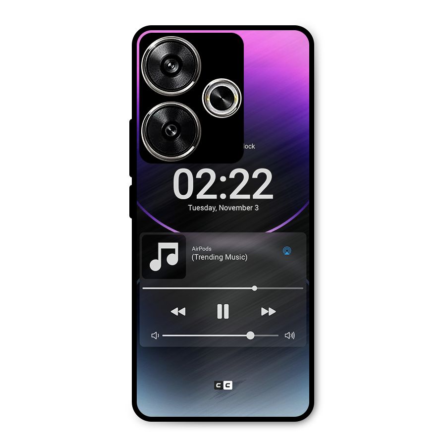 Trending Music Metal Back Case for Poco F6