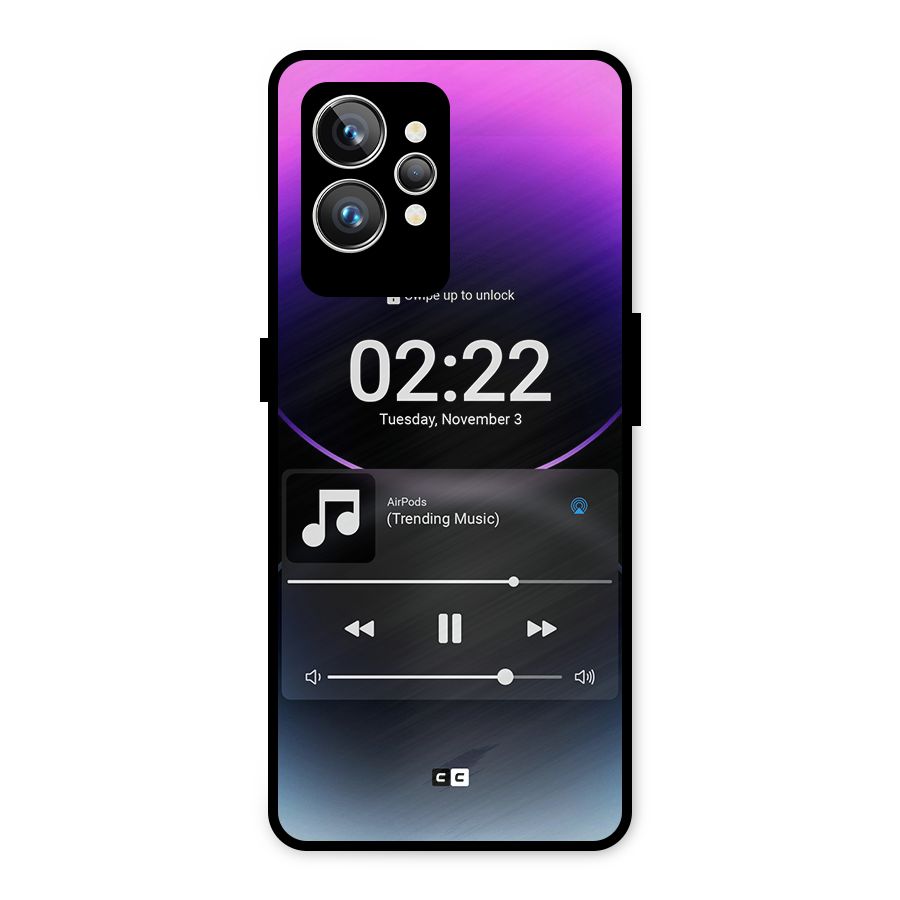 Trending Music Metal Back Case for Realme GT2 Pro