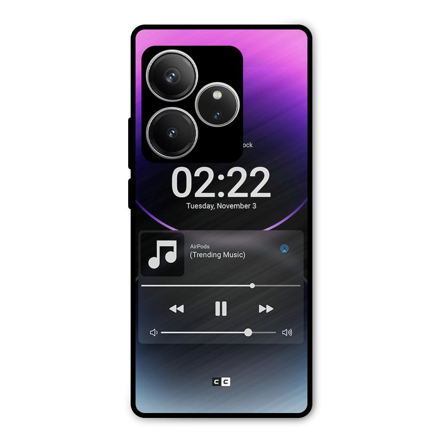 Trending Music Metal Back Case for Realme GT 6