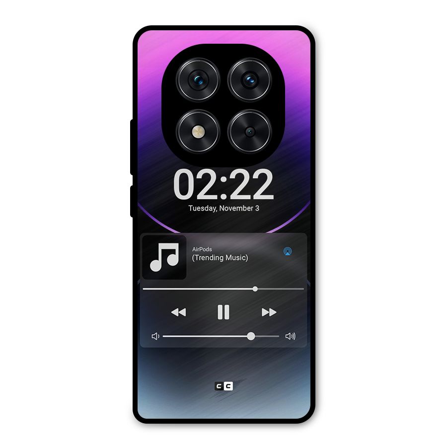 Trending Music Metal Back Case for Redmi Note 14 Pro 5G