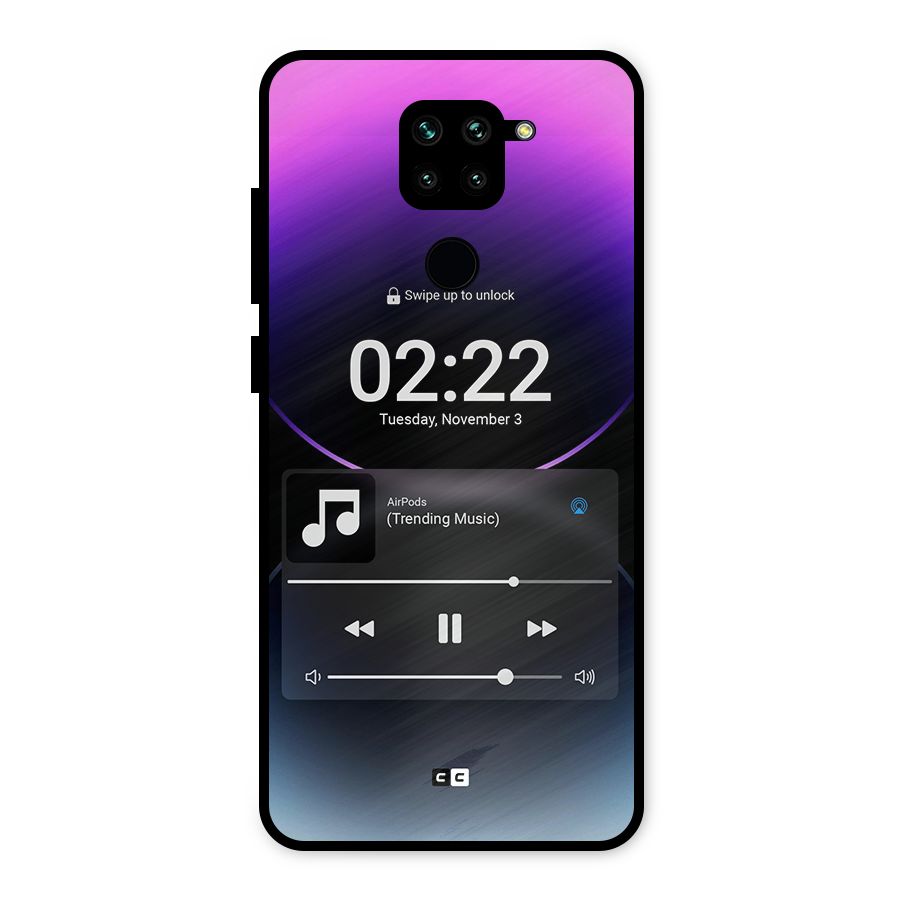Trending Music Metal Back Case for Redmi Note 9
