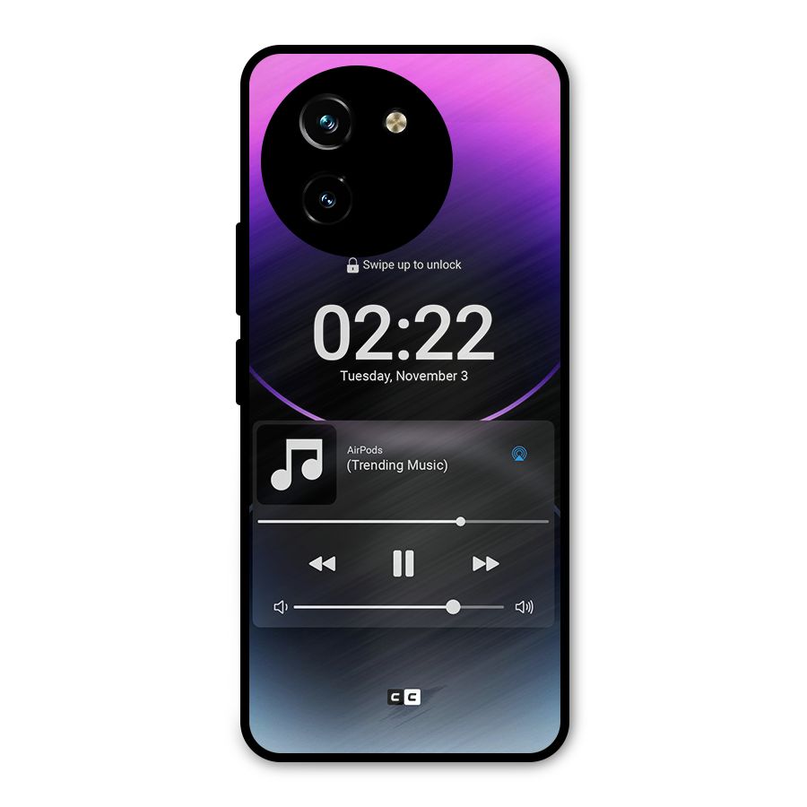 Trending Music Metal Back Case for Vivo T3x